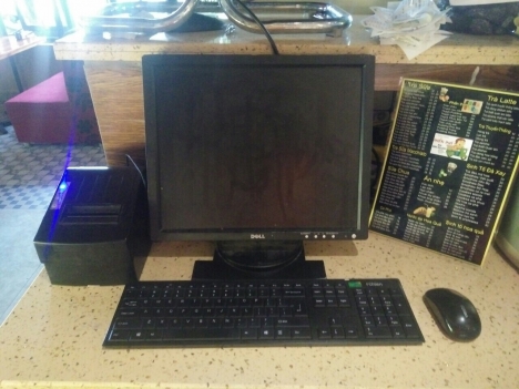 Máy tính tiền cho tiệm bánh, quán kem tại Đồng Nai