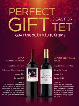 Quà tặng rượu vang độc đáo cho dịp Tết Mậu Tuất 2018