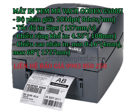 Bán máy in tem mã vạch cho shop giá rẻ