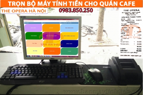 Bán máy tính tiền cho quán cafe giá rẻ tại Hà Nội