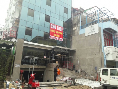 CHÍNH CHỦ CHO THUÊ MẶT BẰNG LÀM NGÂN HÀNG, SIÊU THỊ 110M2 MẶT PHỐ YÊN LÃNG