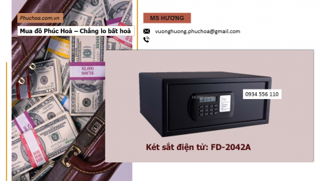 Cần chú ý điều gì khi mua két sắt? Nơi nào bán két sắt phòng khách sạn chính hãng?