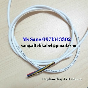 Dây báo cháy - Cáp báo cháy nhập khẩu - Cáp báo cháy 6 lõi