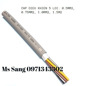 Cáp điều khiển - Dây tín hiệu điều khiển - Cáp điều khiển Châu Âu