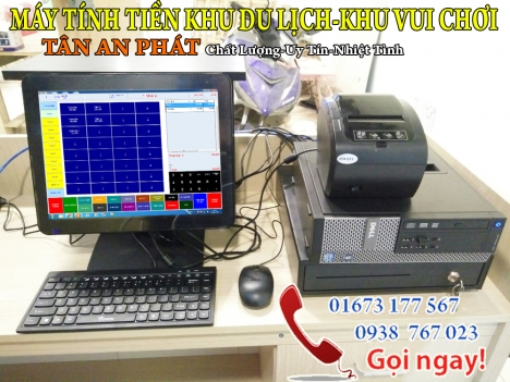 Máy tính tiền cho Khu Vui Chơi-Khu Du Lịch tại Cần Thơ-Vĩnh Long