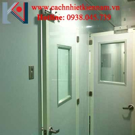 CỬA PANEL PHÒNG SẠCH, PHỤ KIỆN NHÔM PHÒNG SẠCH