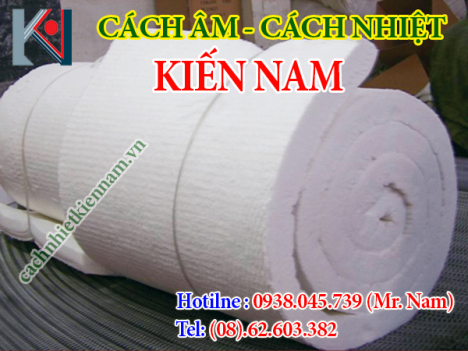 BÔNG GỐM CERAMIC CÁCH NHIỆT CHỐNG CHÁY