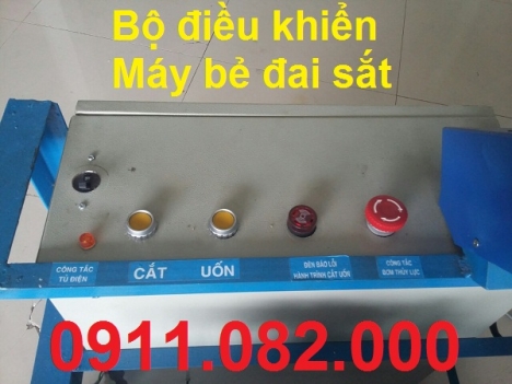 Đại hạ giá máy bẻ đai sắt giá rẻ- máy cắt uống đai sắt tự động giá thấp