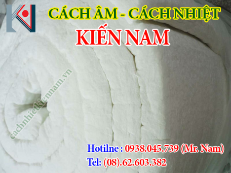 BÔNG GỐM CERAMIC CÁCH NHIỆT CHỐNG CHÁY