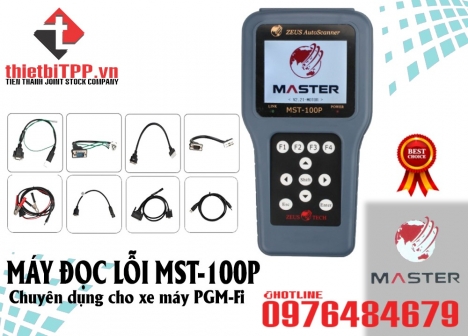 Máy đọc lỗi xe máy MST-100P cho tiệm sửa xe vừa và nhỏ