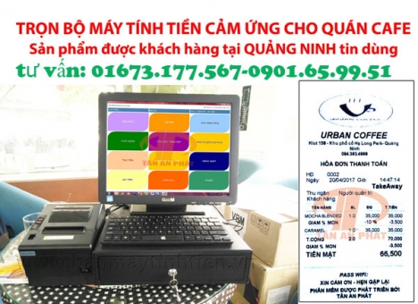 Máy tính tiền giá rẻ cho cửa hàng thời trang tại Bạc Liêu