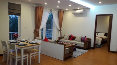 Căn Hộ Dịch Vụ Tại Tây Hồ cho Thuê