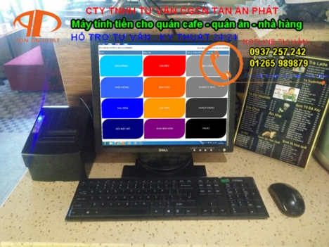 Máy tính tiền cho quán cafe tại Đăk Lăk