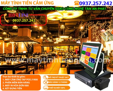 Máy tính tiền cho quán cafe tại Bến Tre