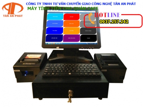 Máy tính tiền cho quán cafe tại Bạc Liêu