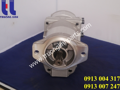 Bơm thủy lực bánh răng máy xúc lật Komatsu WA300-1 WA320-1, P/N 705-51-20140