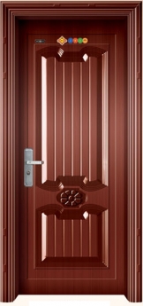 Cửa thép vân gỗ cao cấp