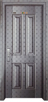 Cửa thép vân gỗ cao cấp