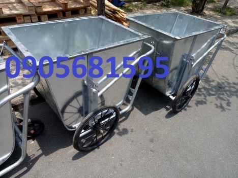 Cung cấp xe gom rác đường phố bằng nhôm giá rẻ tại Quảng Trị 0905681595