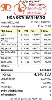 Phần mềm quản lý siêu thị điện máy, điện thoại tại Cần Thơ, Đồng Tháp