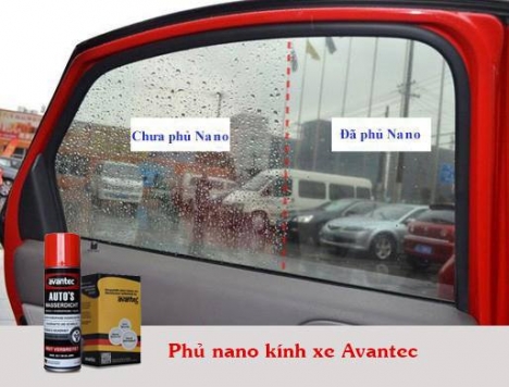 DUNG DỊCH PHỦ NANO KÍNH XE HƠI AVANTECH