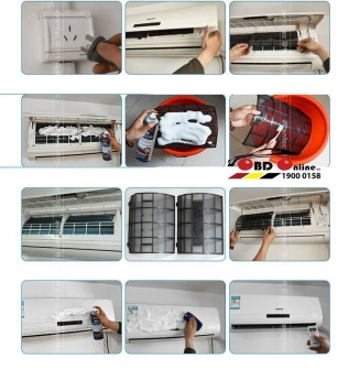 DUNG DỊCH TẨY RỬA DÀN ĐIỀU HÒA XE HƠI OBD