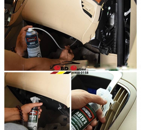 DUNG DỊCH TẨY RỬA DÀN ĐIỀU HÒA XE HƠI OBD