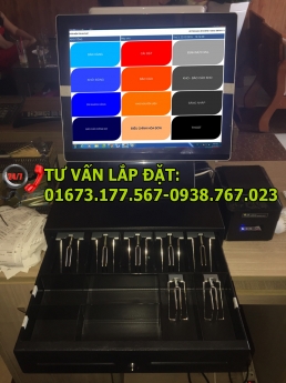 Máy tính tiền trà sữa, cafe