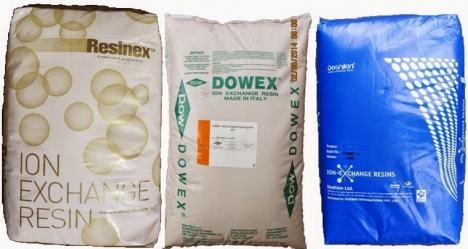 Cung cấp hạt nhựa trao đồi anion, cation trong xử lý nước