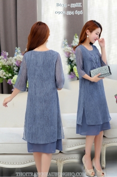 ĐẦM VOAN GIẤU BỤNG THANH LỊCH B634