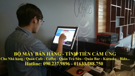 Máy tính tiền cho quán cafe giá rẻ tại Bắc Ninh