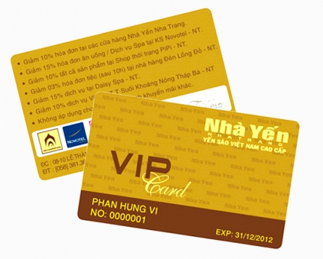In thẻ vip, thẻ member, thẻ hội viên giá rẻ,hỗ trợ thiết kế