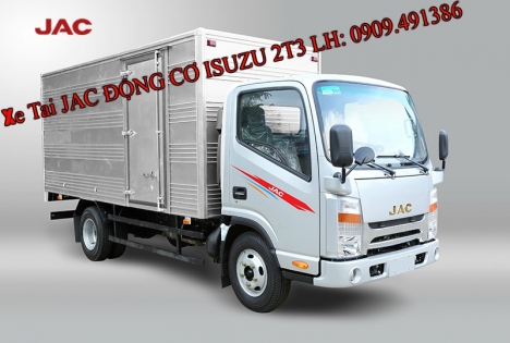 Xe Tải Jac Qkr25 Tải 2T3 Thùng Mui Kín Chạy Trong Thành Phố