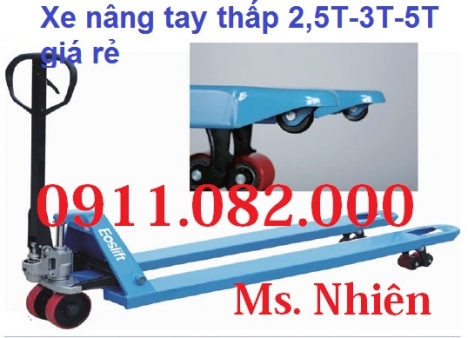 PP xe nâng tay siêu thấp 2,5 tấn 3 tấn 5 tấn giá rẻ đồng nai
