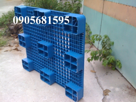 Bán Pallet nhựa thủy sản 1300x1100x150mm chín chân 0905681595