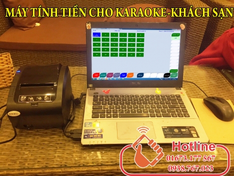 Máy tính tiền dùng cho nhà nghỉ, hotel, resort tại Phú Quốc, Rạch Gía