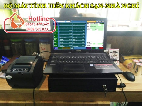Máy tính tiền dùng cho nhà nghỉ, hotel, resort tại Phú Quốc, Rạch Gía