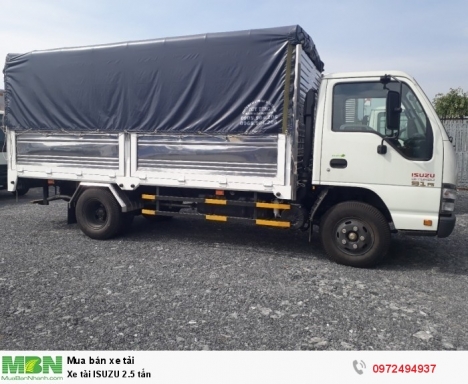isuzu 2.5 tấn trả góp cao
