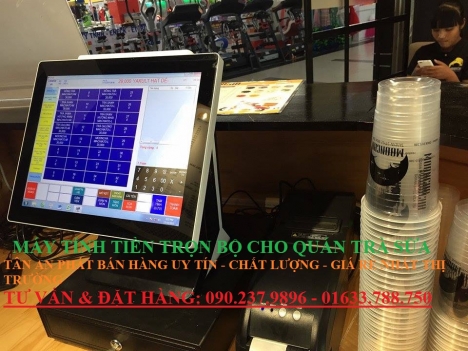 Máy tính tiền pos cho quán cafe tại Bình Dương