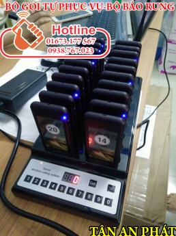 Bán thiết bị tự phục vụ không dây cho quán café, trà sữa Tại Cà Mau, Kiên Giang