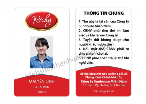cung cấp thẻ mã vạch,thẻ ký tên,thẻ khách hàng thân thiết