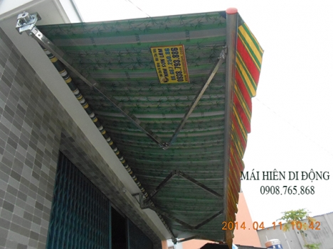 Mái hiên che mưa, che nắng uy tín - chất lượng