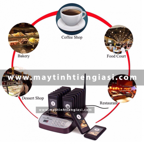Bộ gọi phục vụ không dây giá rẻ cho nhà hàng,cafe,trà sữa