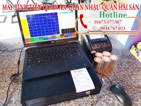 Máy tính tiền cho quán nhậu, quán nướng tại Thốt nốt, Ninh Kiều, Cái Răng