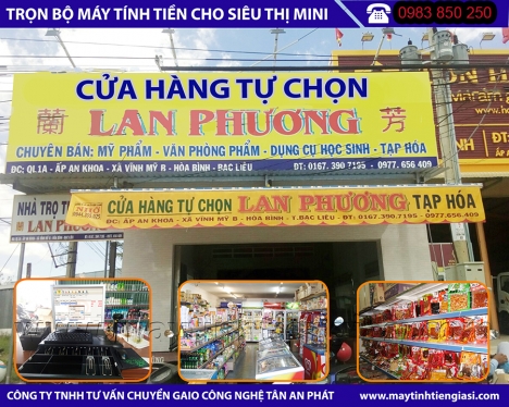 Bán máy tính tiền cho shop thời trang,mỹ phẩm ,giày dép,túi xách