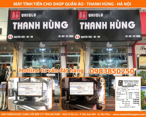 Bán máy tính tiền cho shop thời trang,mỹ phẩm ,giày dép,túi xách