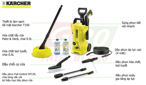 Tư vấn lựa chọn máy rửa xe Karcher giá tốt