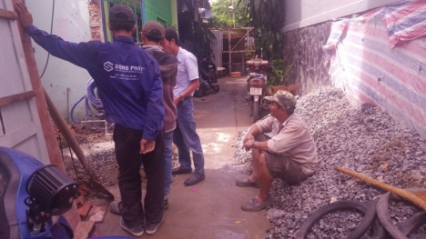 thợ hồ. chuyên nhận và sửa chữa nhà