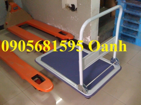 Xe đẩy hàng, xe nâng đẩy thủy lực Quảng Trị 0905681595