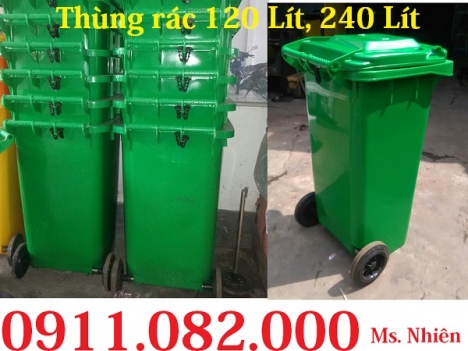 Thùng rác giá rẻ, thùng rác y tế, thùng rác 120L 240L giá sỉ lẻ